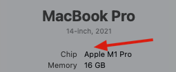 Chip apple M